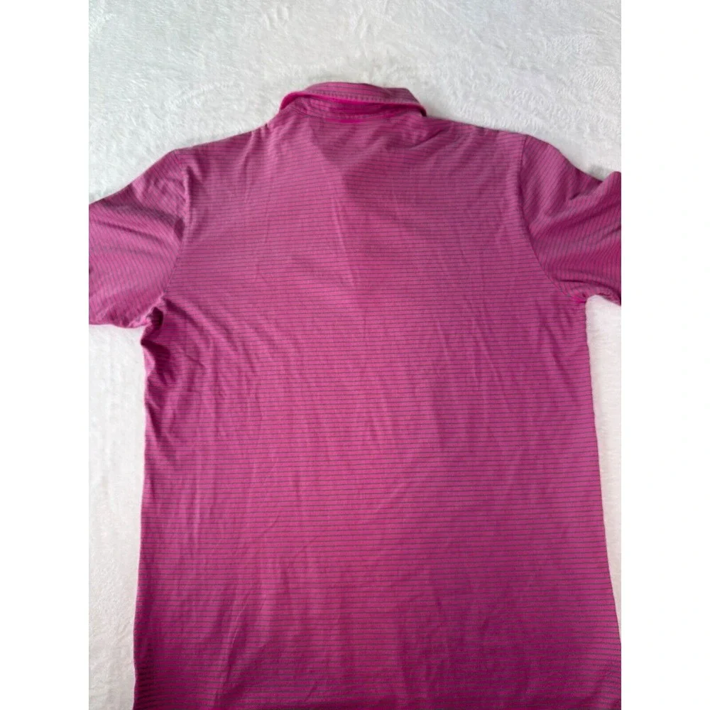 Polo Golf Ralph Lauren Polo Shirt TORREY PINES‎ Mens Large Pink Vintage Lisle